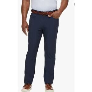 NEW Greg Norman ML75 Performance Pant Golf Microfiber Navy Size 32x34 Resort